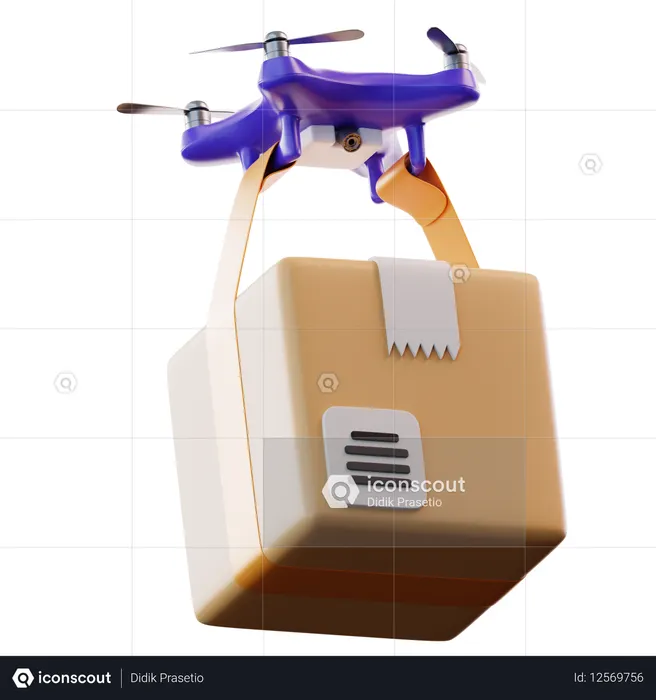 Suivi des colis  3D Icon