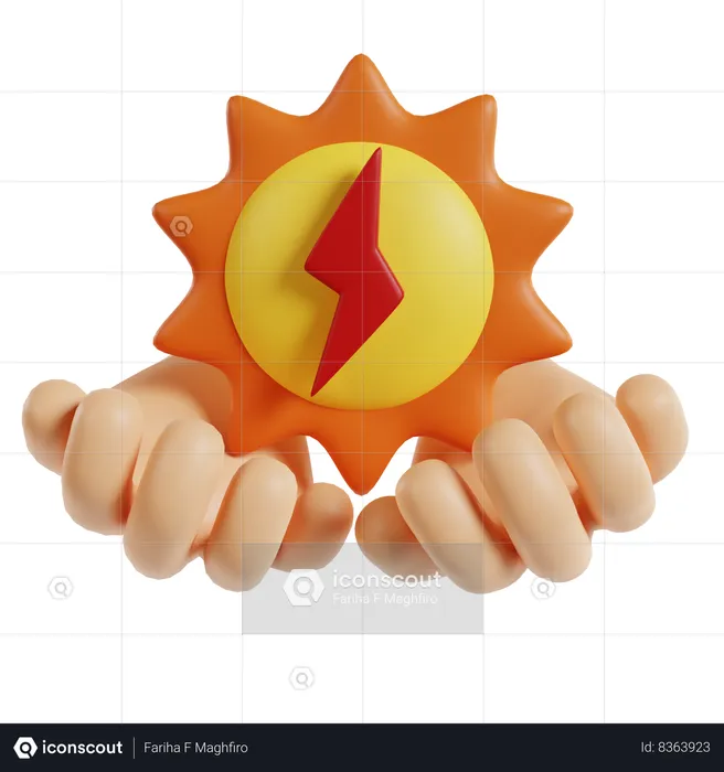 Sun And Clouds Childrens Toy  3D Icon