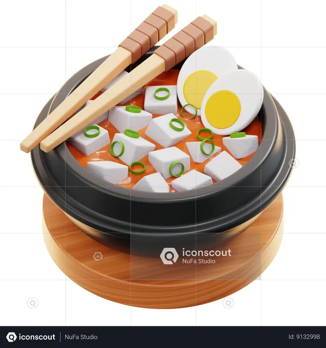 Sundubu-jjigae  3D Icon