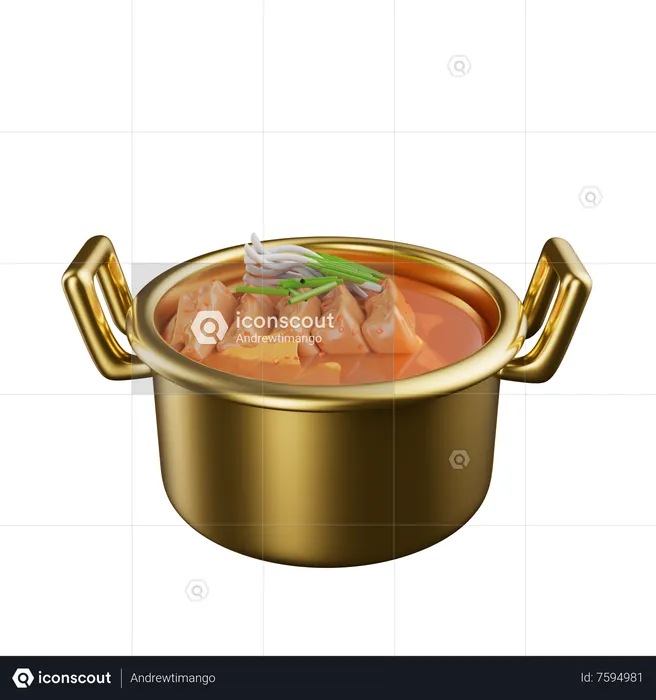 Sundubu Jjigae  3D Icon