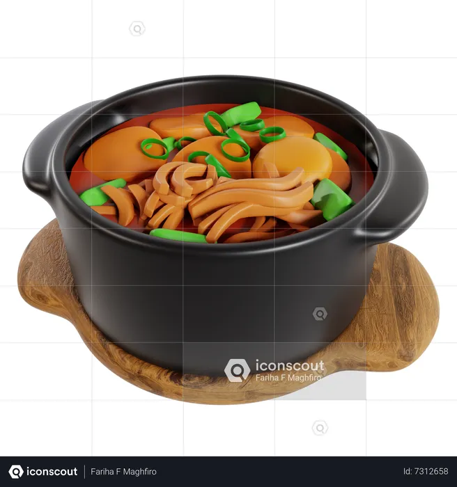 Sundubu jjigae  3D Icon