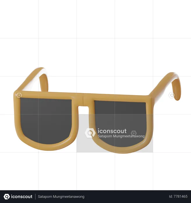 Sunglass  3D Icon