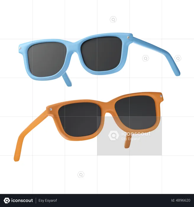 Sunglasses  3D Icon