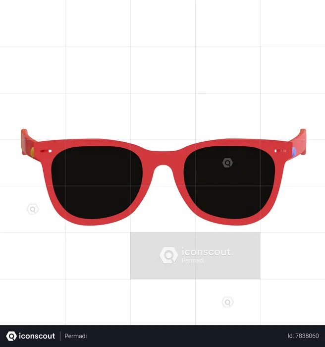 Sunglasses  3D Icon