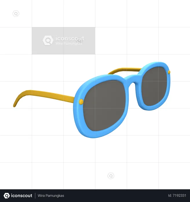 Sunglasses  3D Icon