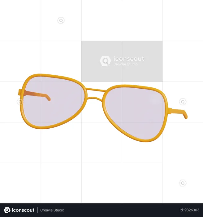 Sunglasses  3D Icon