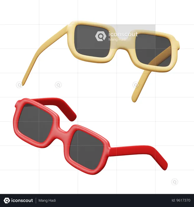 Sunglasses  3D Icon