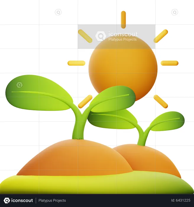 Sunlight  3D Icon