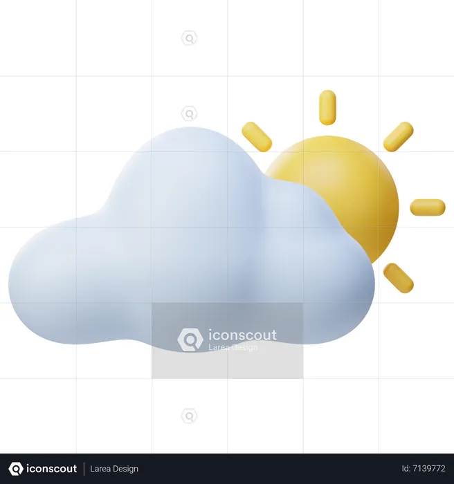 Sunny  3D Icon