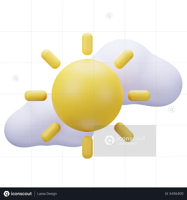 Sunny Day  3D Icon