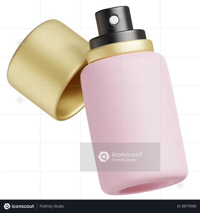 Sunscreen Spray Bottle  3D Icon