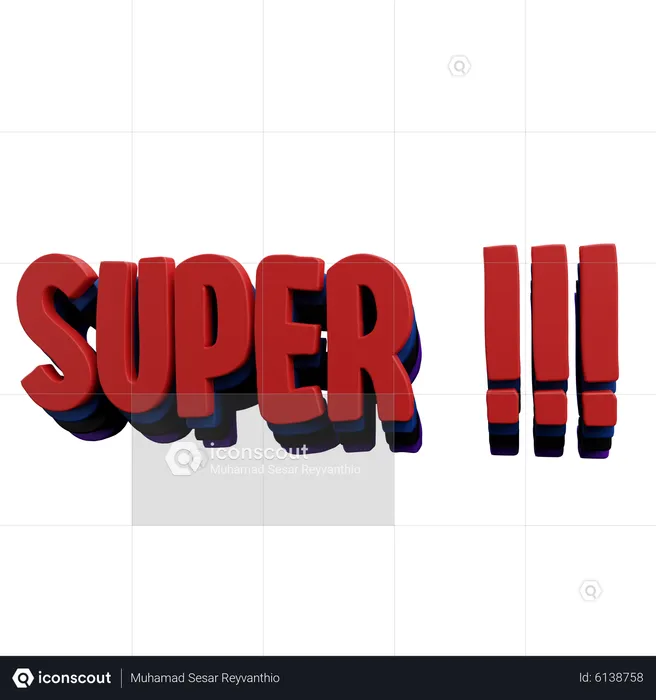 Super  3D Icon