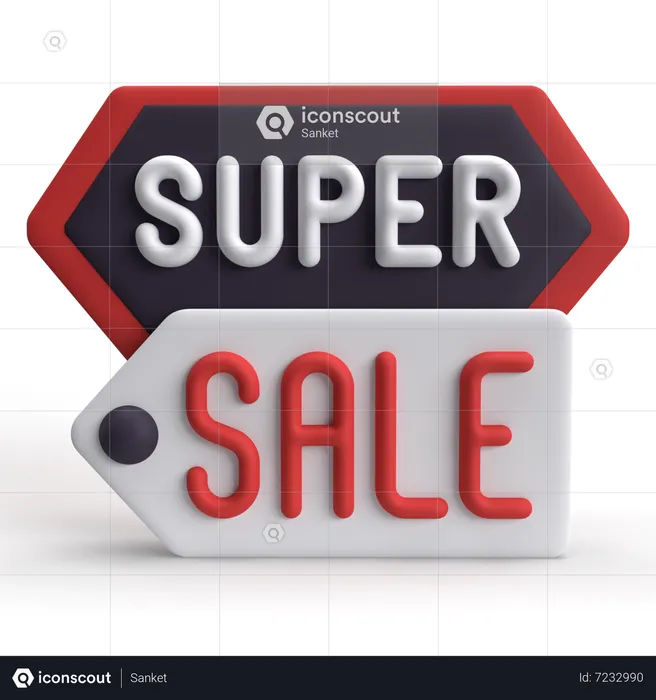 Super Sales  3D Icon