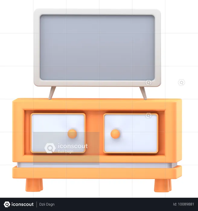 Suporte de mesa para tv  3D Icon