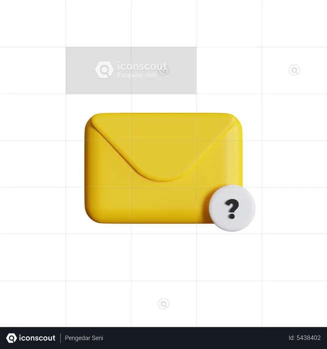 Support-E-Mail  3D Icon