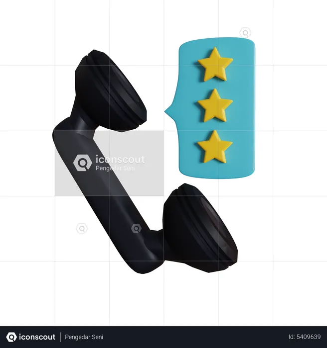 Support Talk Rating  3D Icon