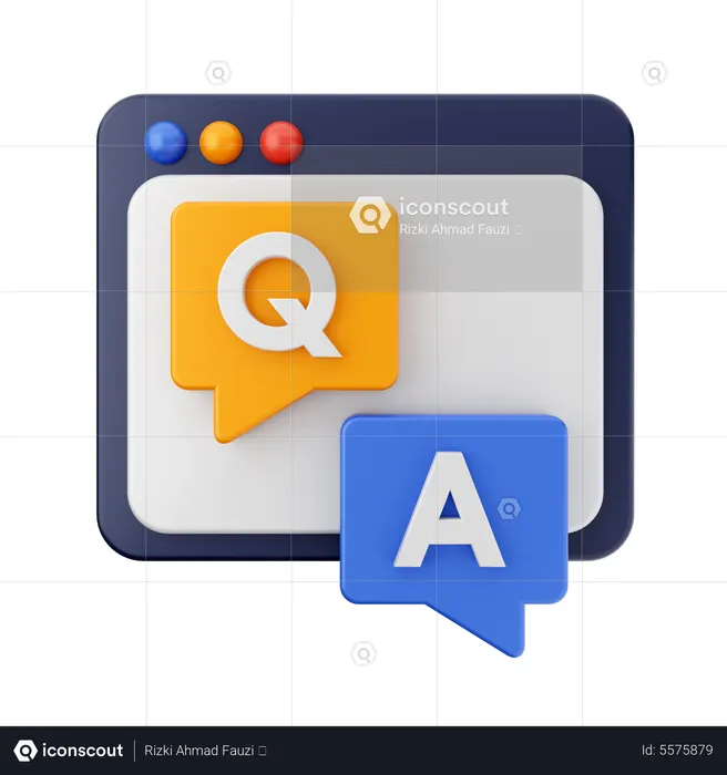 Support Website  3D Icon