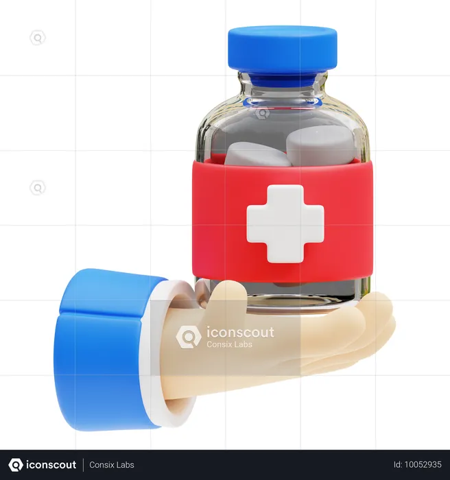 Suprimentos médicos  3D Icon