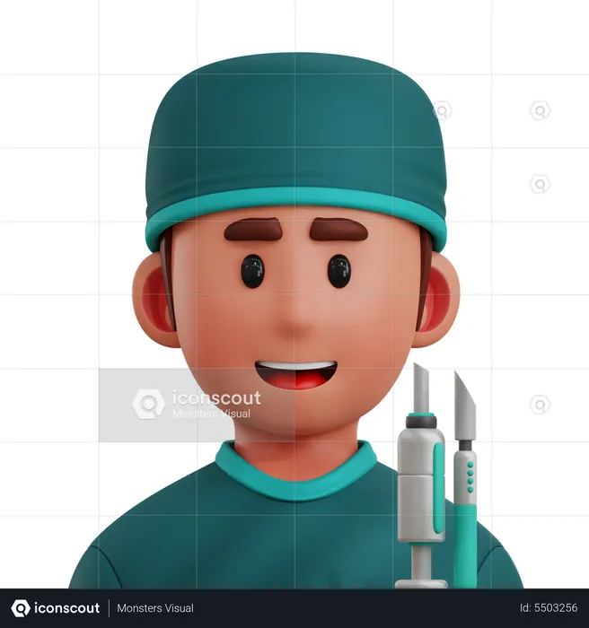 Surgeon  3D Icon
