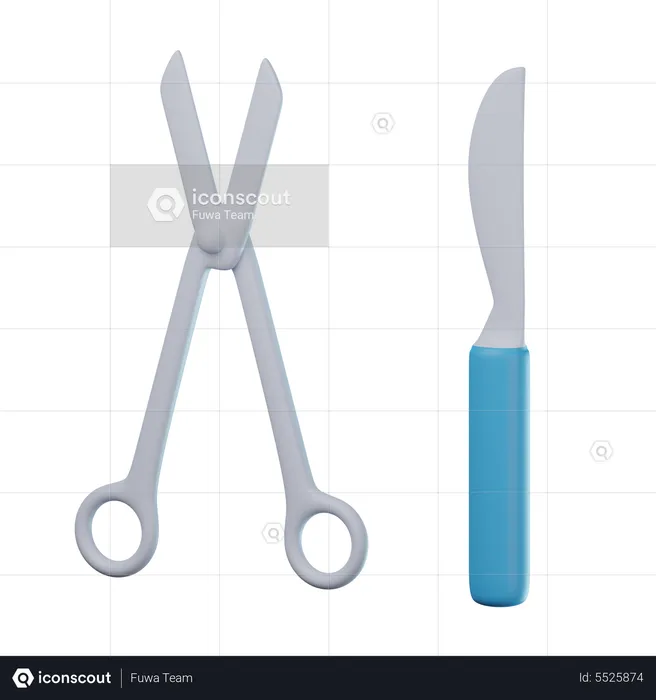 Surgical Kit  3D Icon