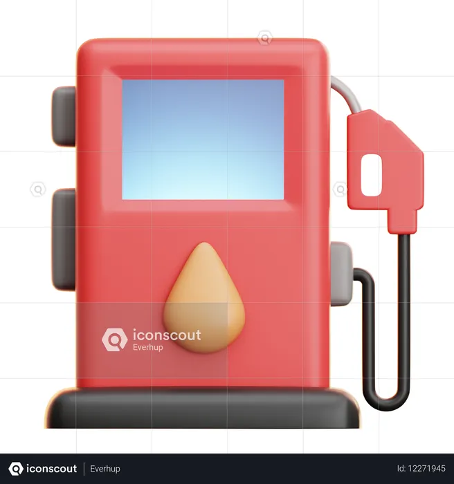 Bomba de gasolina  3D Icon