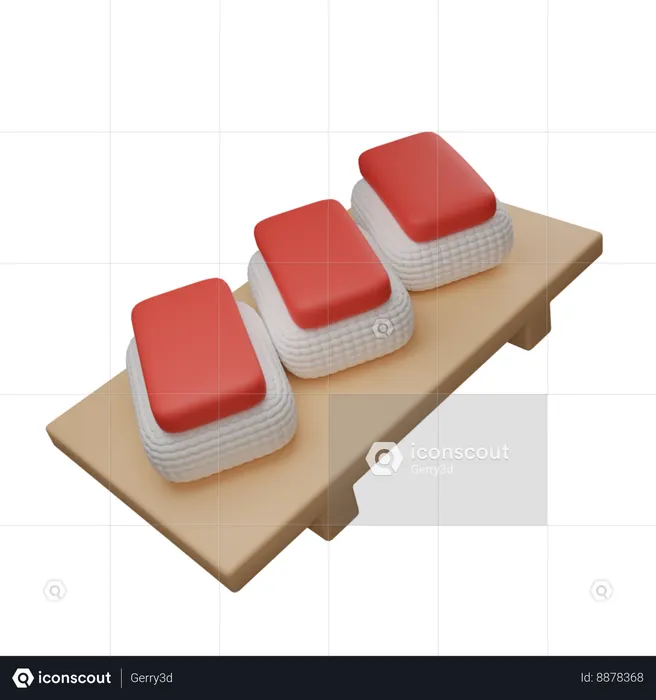 Sushi 1  3D Icon