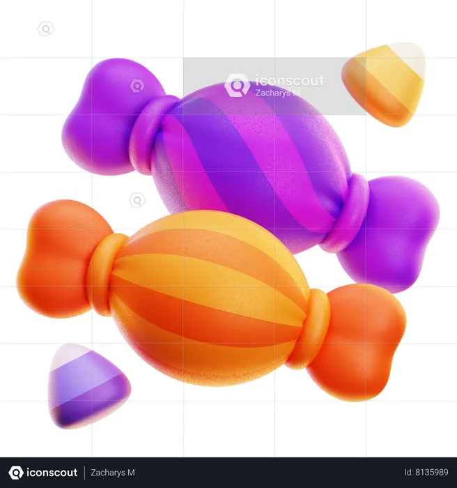Süßigkeiten  3D Icon
