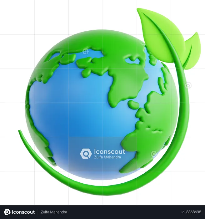 Sustainability  3D Icon