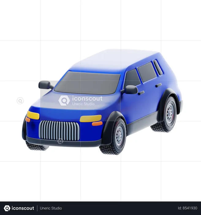 Suv  3D Icon