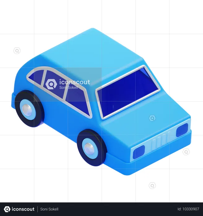 SUV  3D Icon