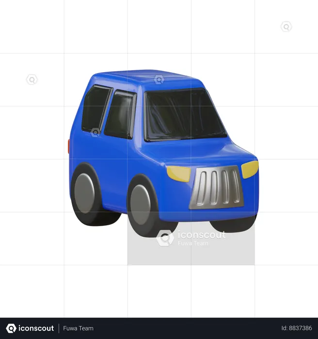 Suv  3D Icon