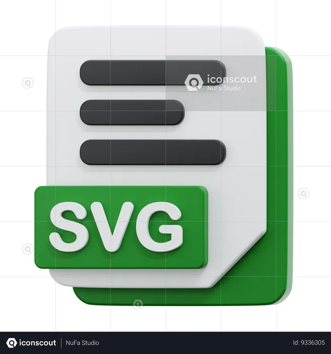 SVG FILE  3D Icon