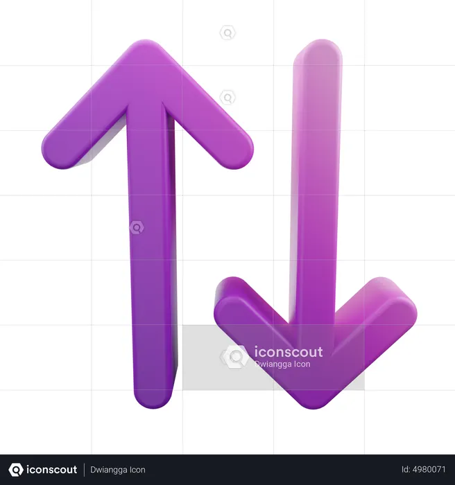 Swap Arrow  3D Icon