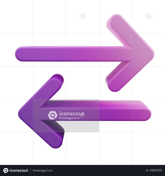 Swap Arrow  3D Icon