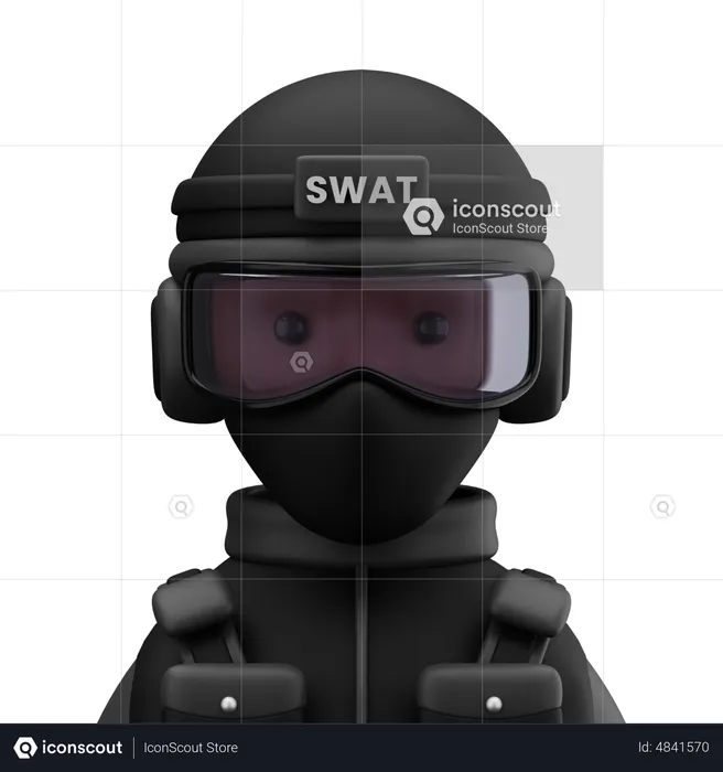 Swat  3D Icon