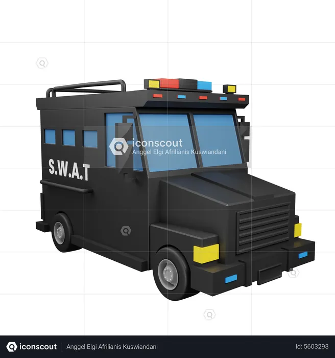 Swat  3D Icon