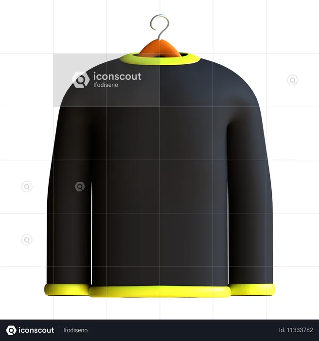 Sweater  3D Icon