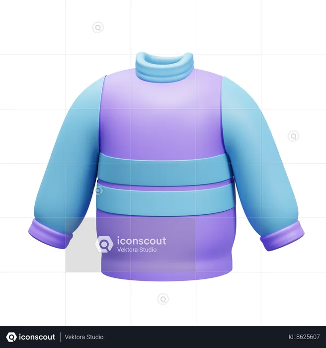 Sweater  3D Icon