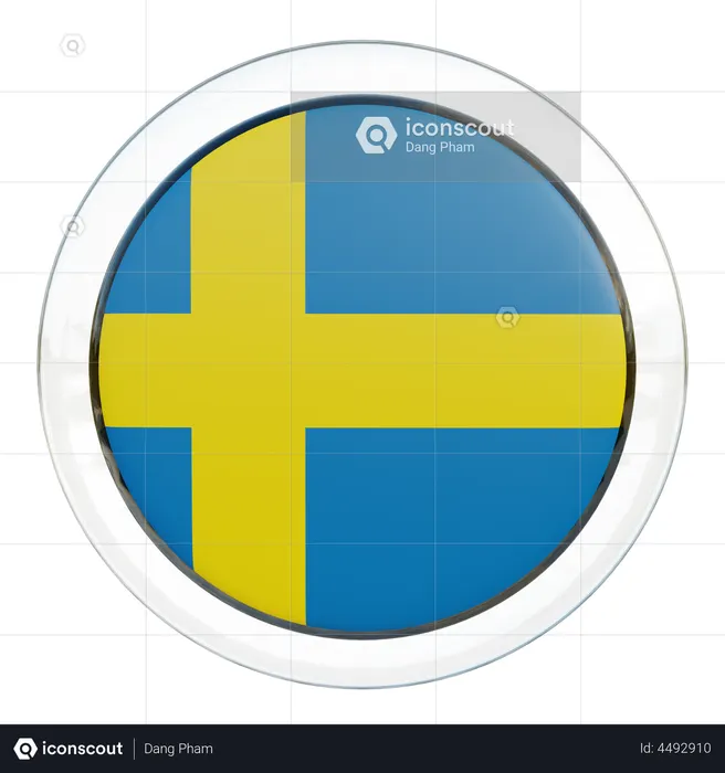 Sweden Flag Flag 3D Flag