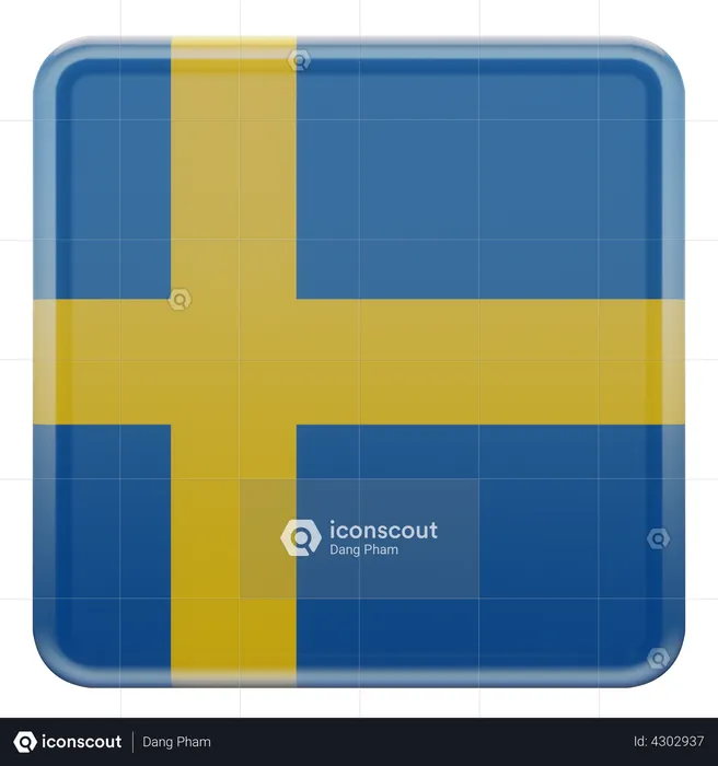 Sweden Flag Flag 3D Flag