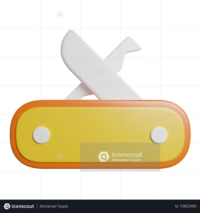 Swiss Knife  3D Icon