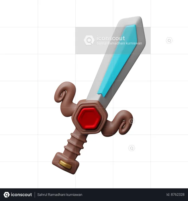 Sword  3D Icon