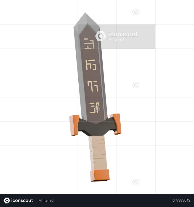 Sword  3D Icon