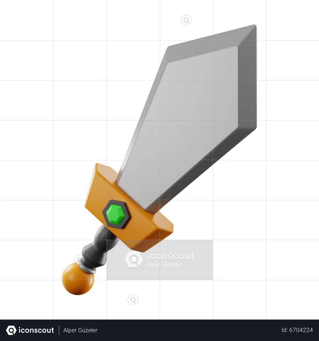 Sword  3D Icon