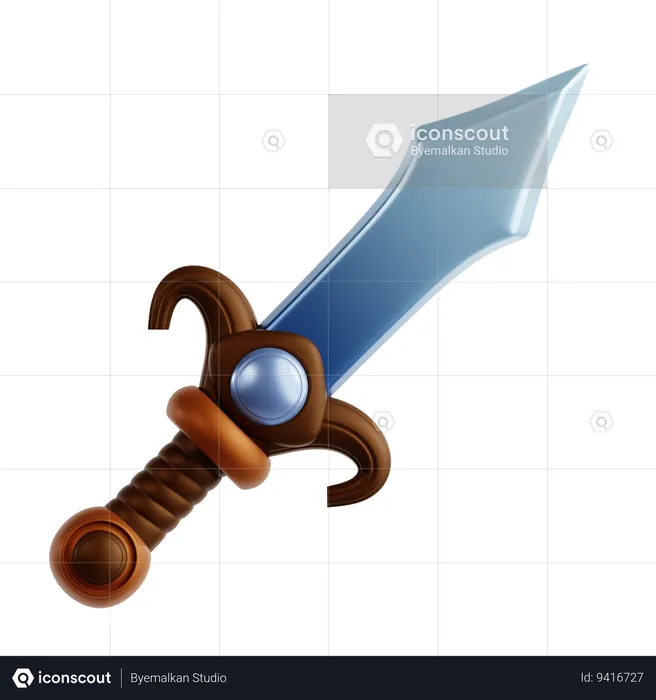 Sword  3D Icon