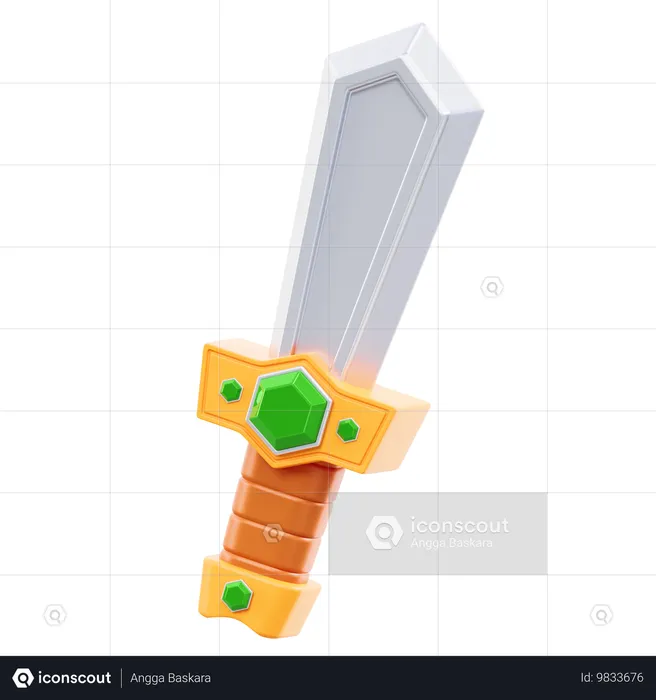 Sword  3D Icon