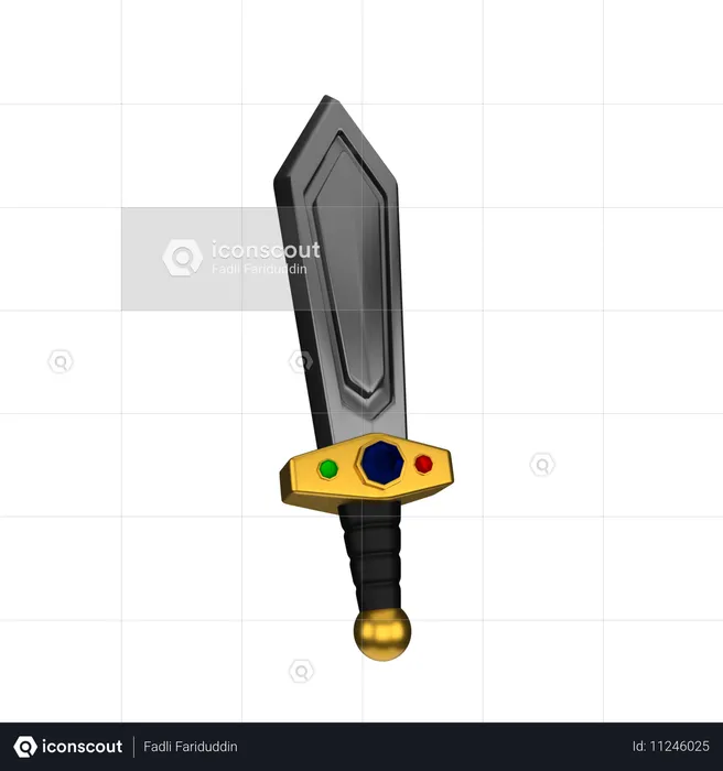 Sword  3D Icon