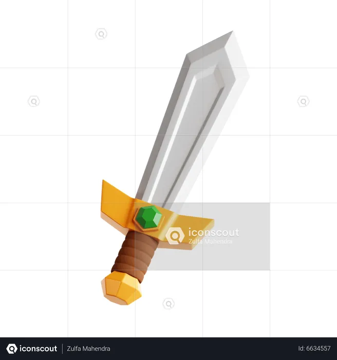 Sword  3D Icon