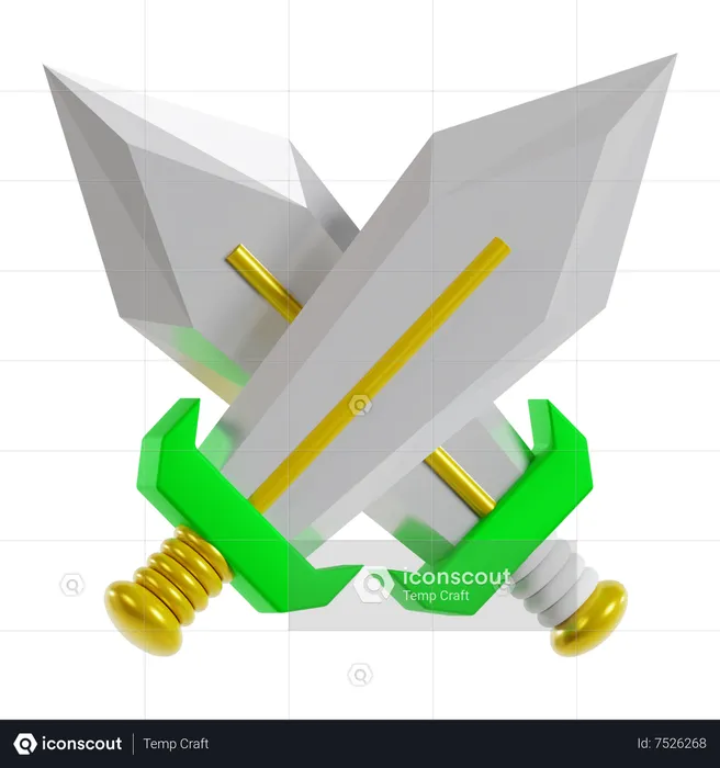 Sword Fight  3D Icon