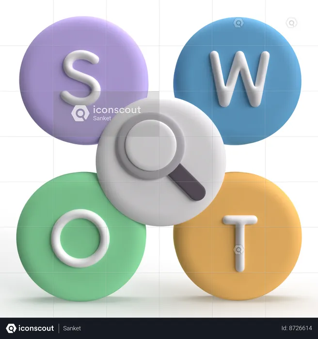 Swot Analysis  3D Icon